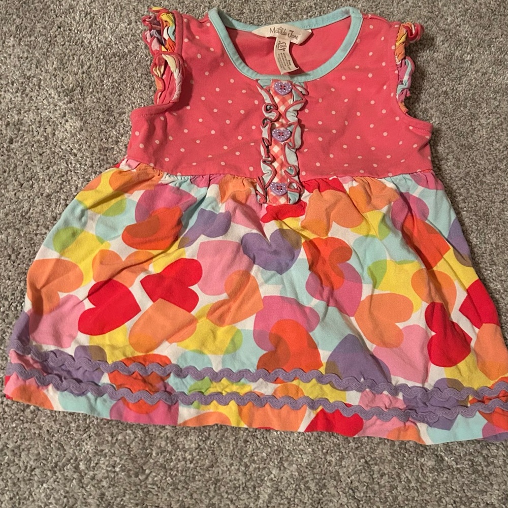 Matilda Jane sleeve less shirt